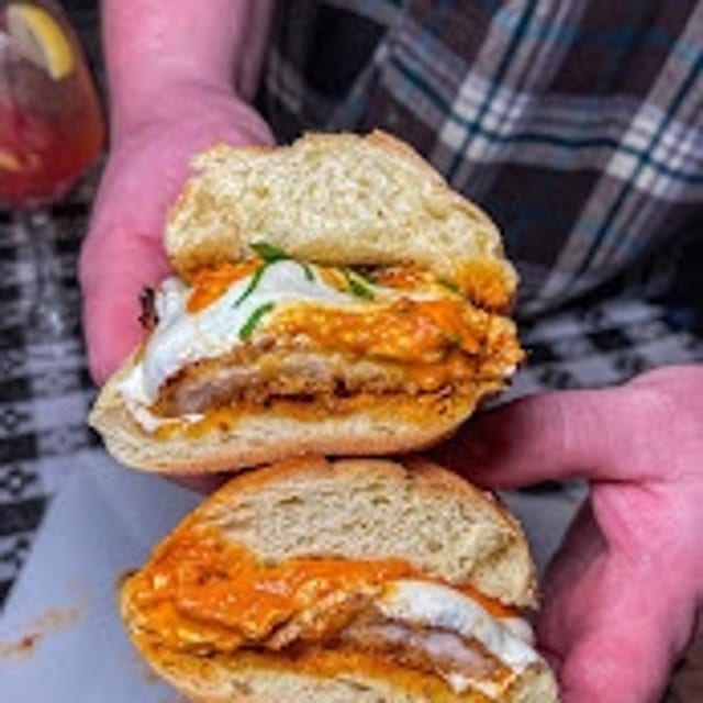 Vodka Chicken Parm Hero.