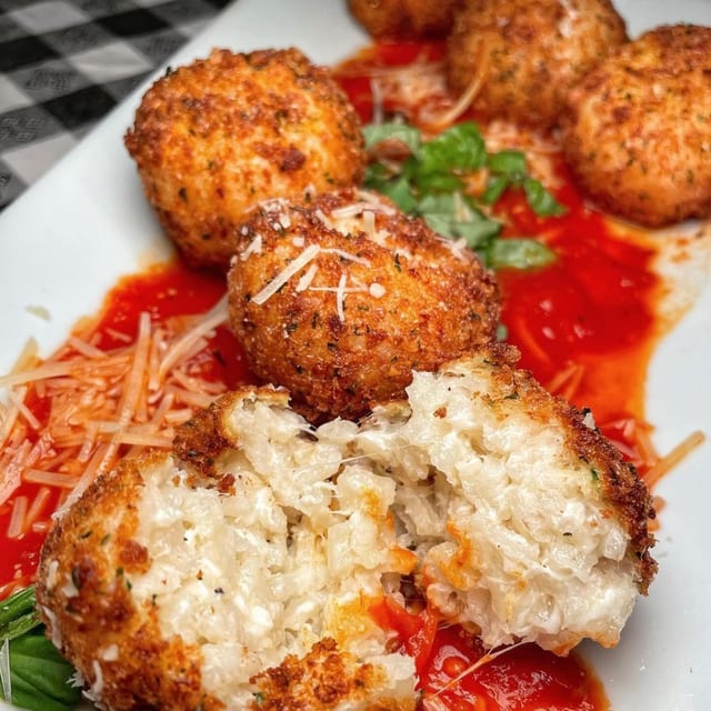 Mini Rice Balls.