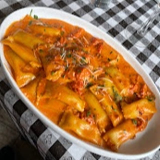 Stuffed Rigatoni Pasta.