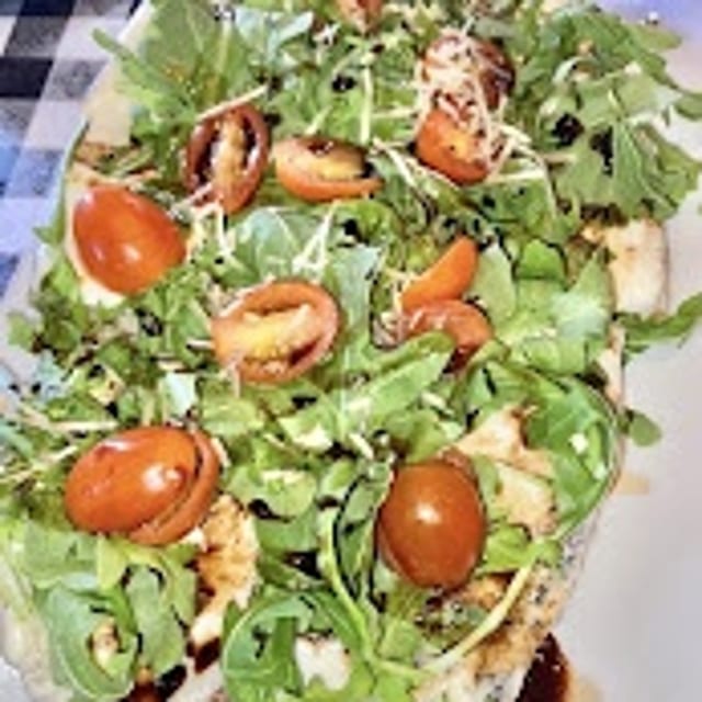 Caprese Garlic Bread.