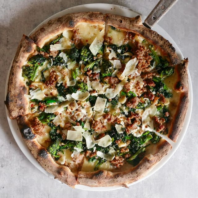 Broccoli Rabe Pie.
