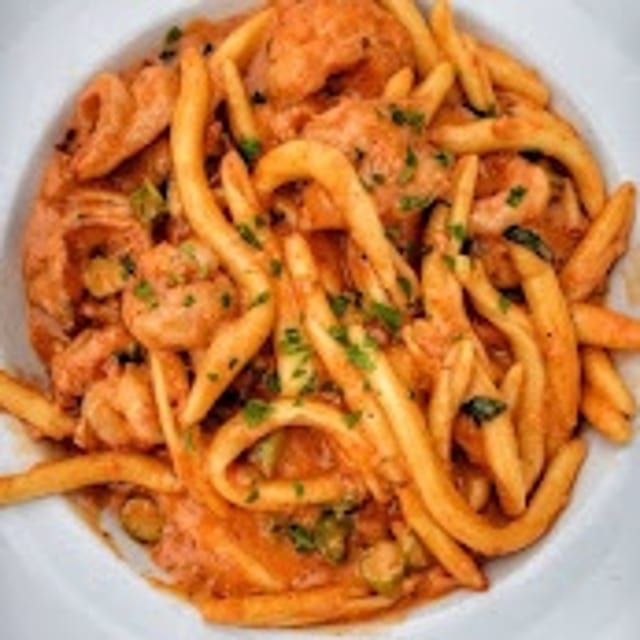 Fresh Calabrese Fusilli Pasta.
