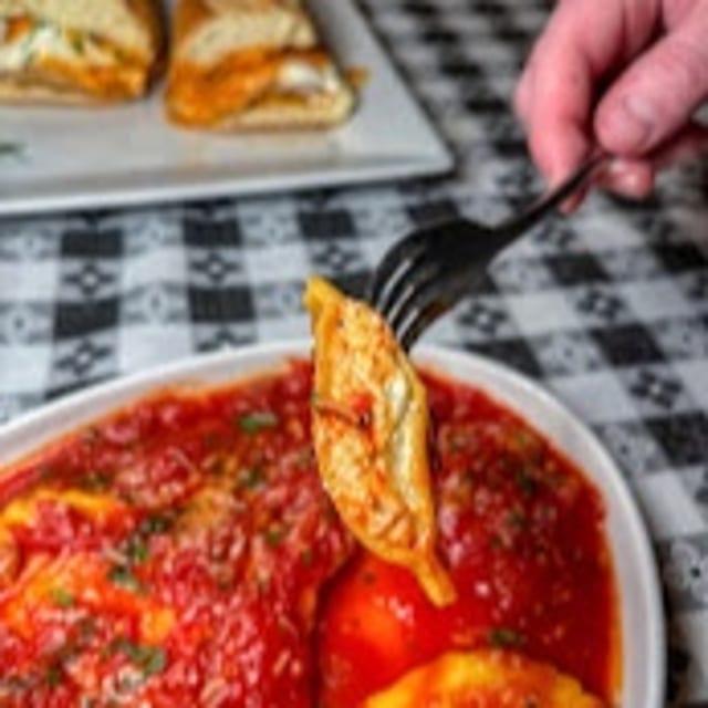 Burrata Ravioli Pasta.