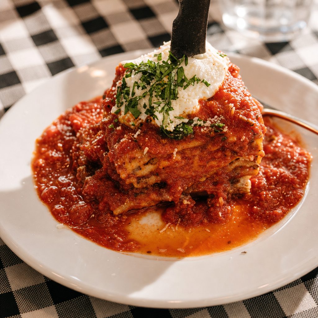 Nonna's Homemade Eggplant.