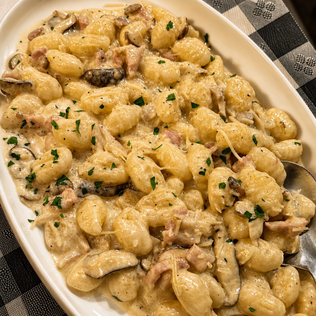 Fresh Gnocchi Pasta.