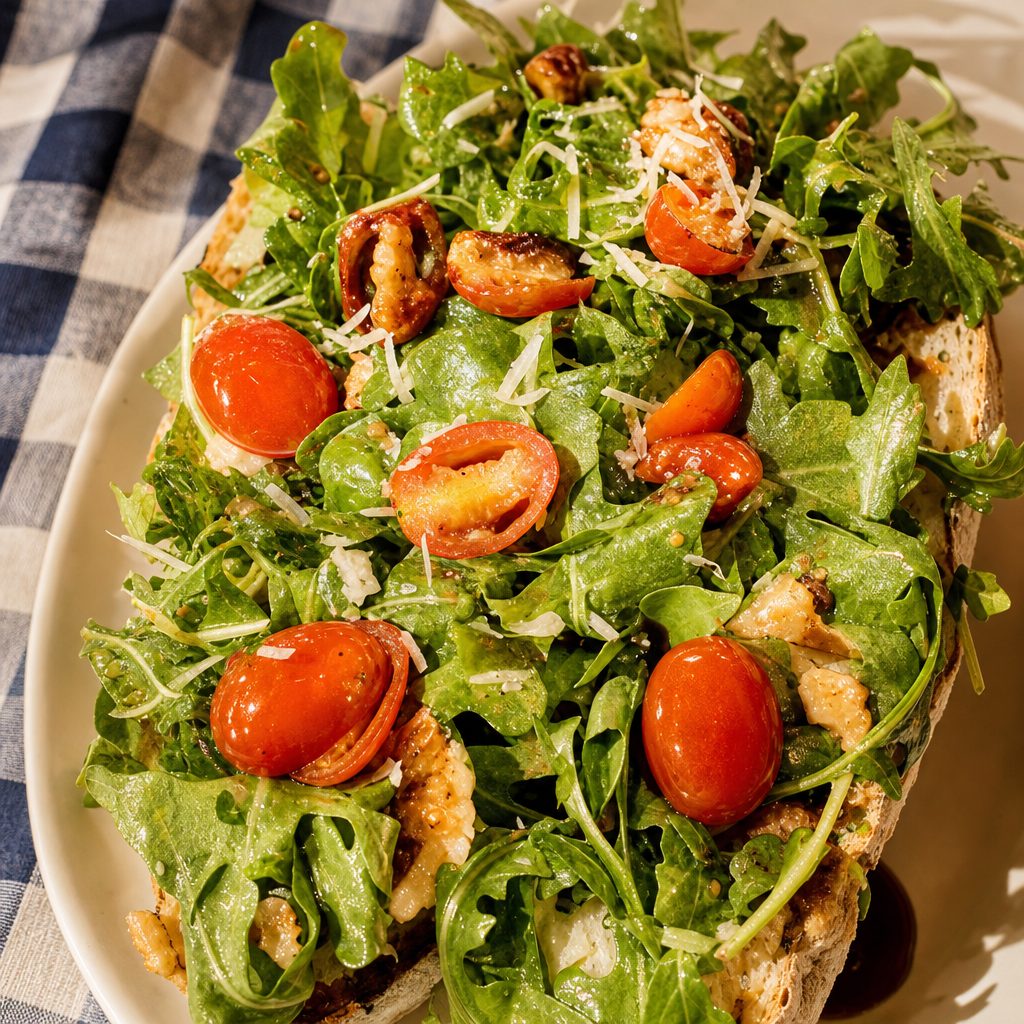 Caprese Garlic Bread.