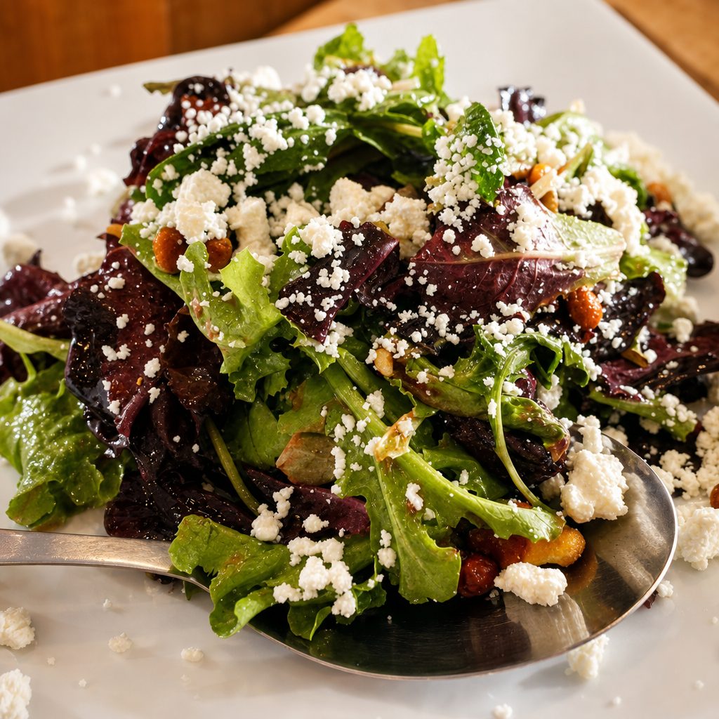 Mesclun Salad.