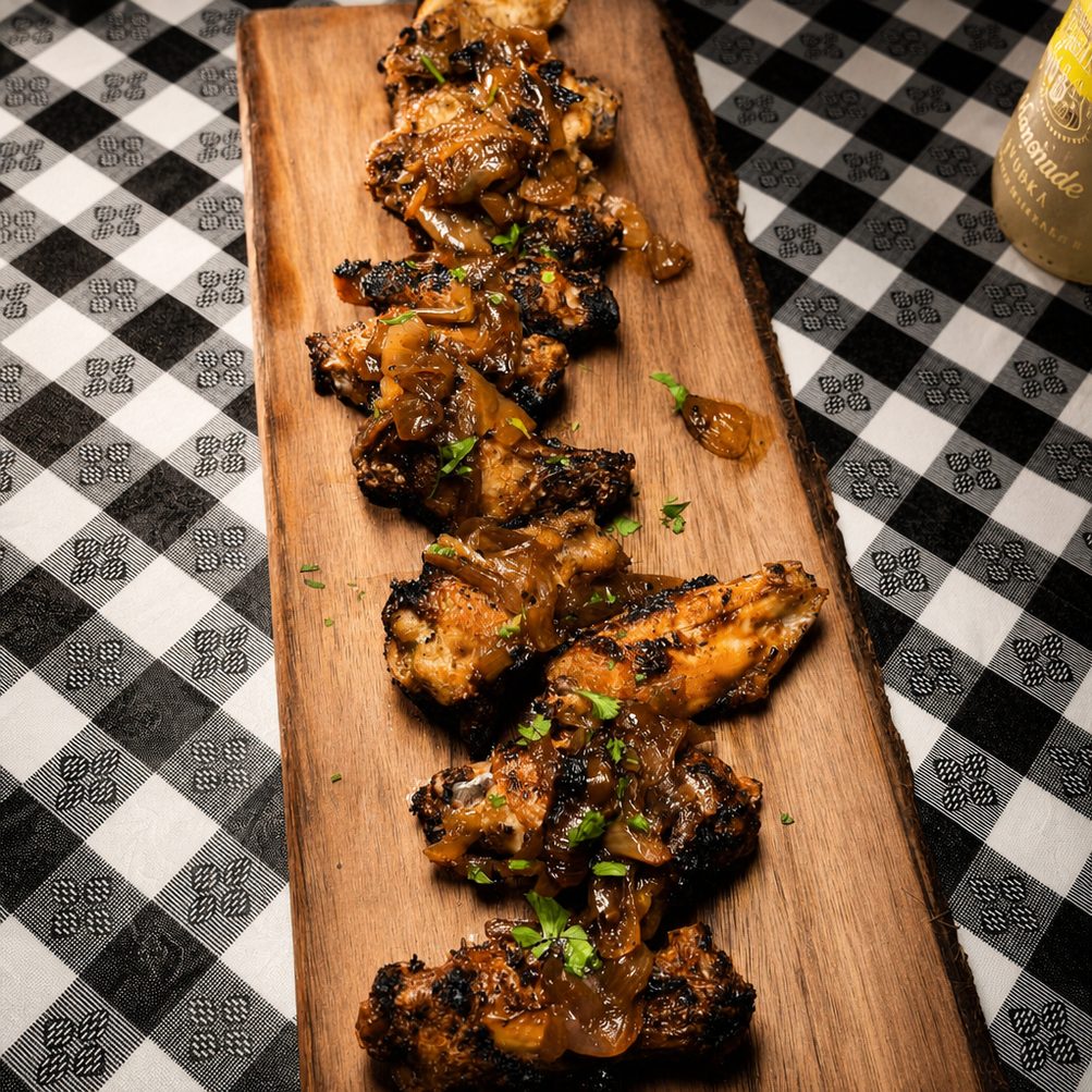 Woodfired Wings.