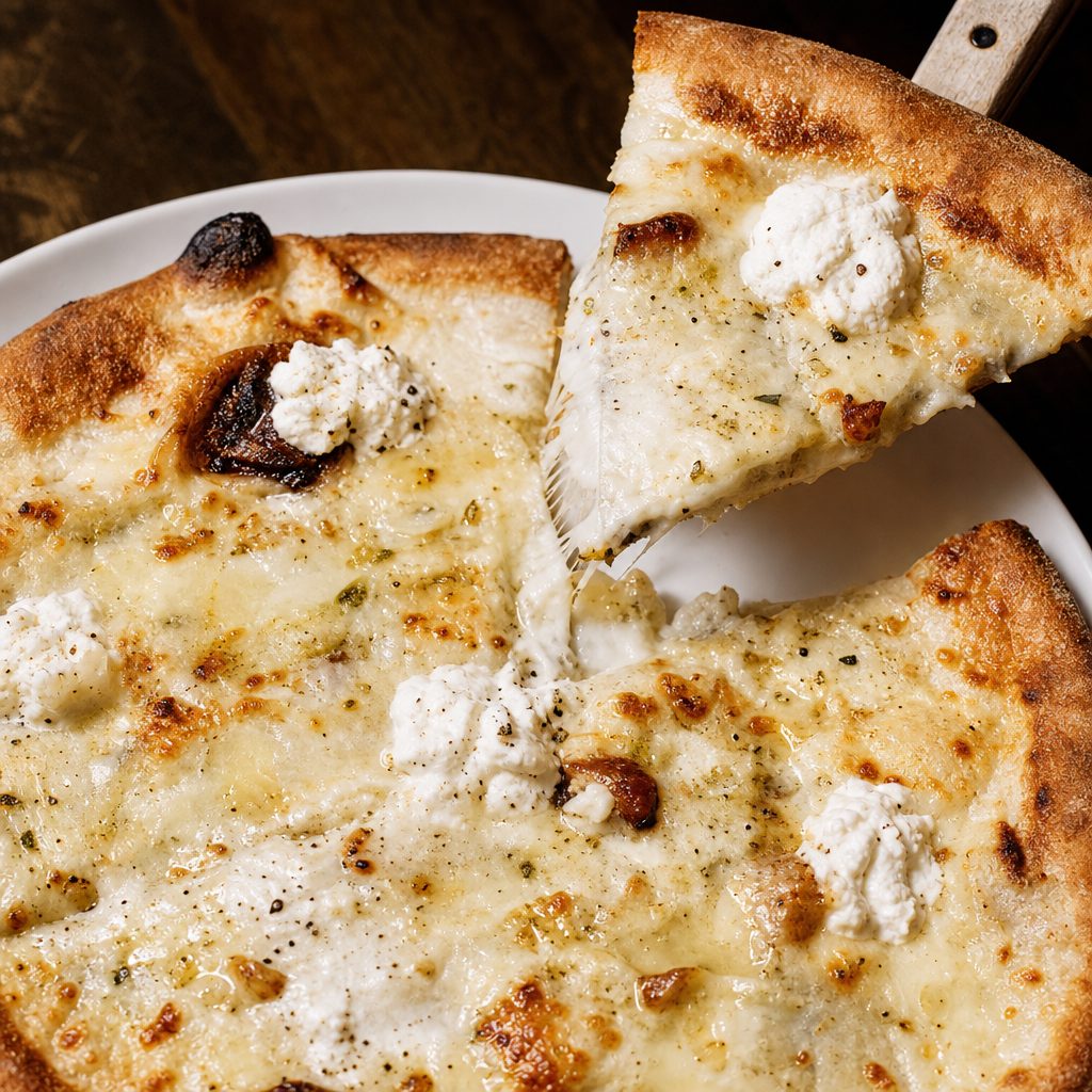 Four Cheese Pie.