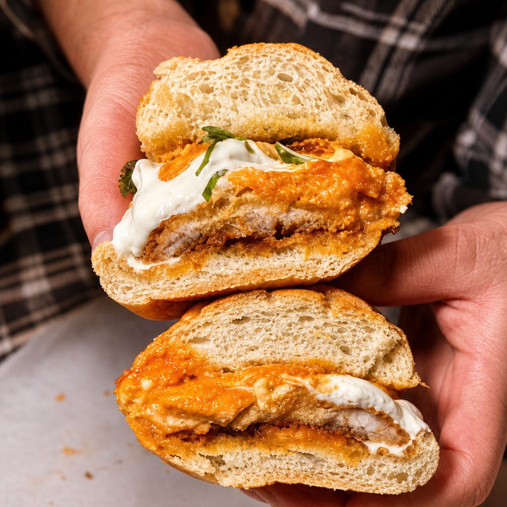 Vodka Chicken Parm Hero.