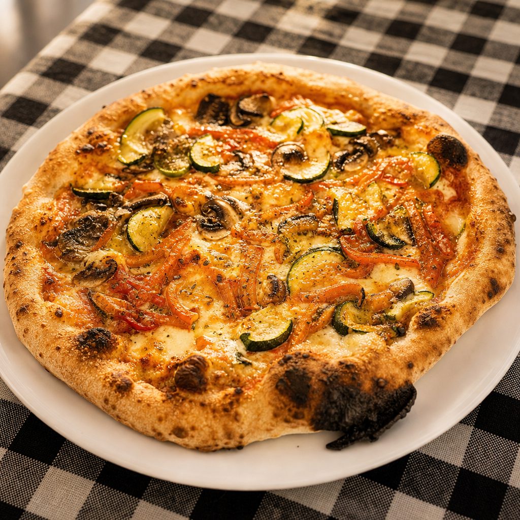 Veggie Italiana Pie.
